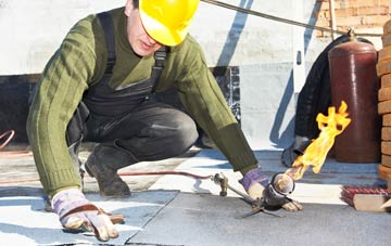 Blaencwm flat roof construction